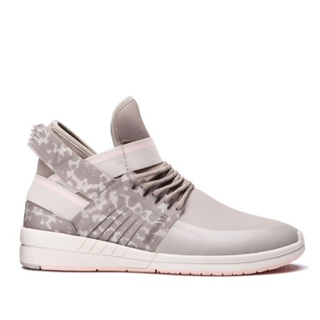 Supra Skytop V Grå Høye Sneakers Dame [NO-9-T916]